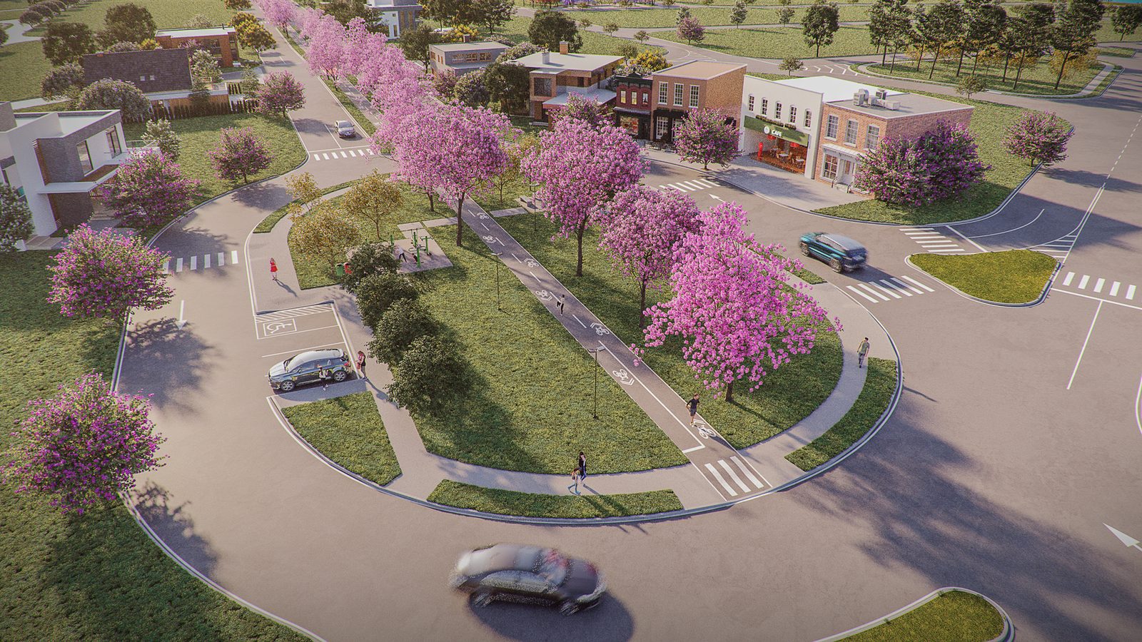 Praça da Centralidade do Comviva Paulínia